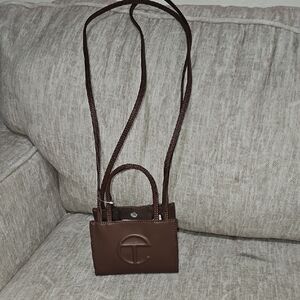 Telfar Rich Brown Mini Bag
